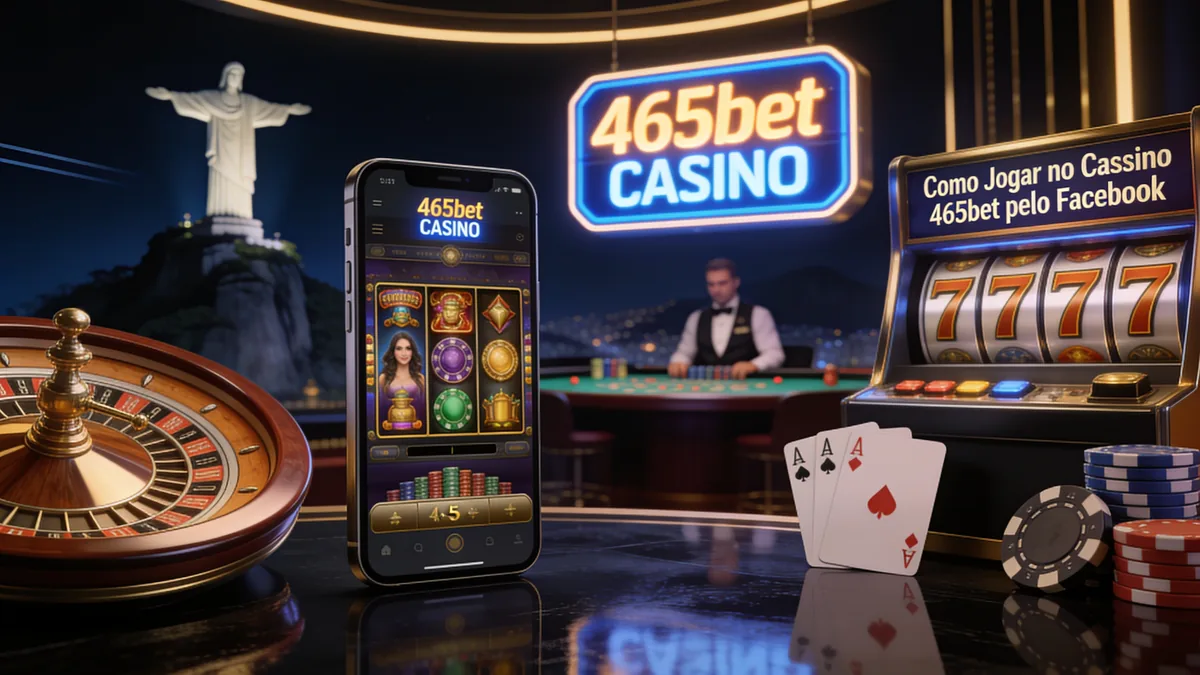 Como Jogar no Cassino 465bet pelo Facebook para jogadores no Brasil